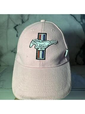 Ford GT Mustang Official Lisence Pink Hat Embriodered Adjustable